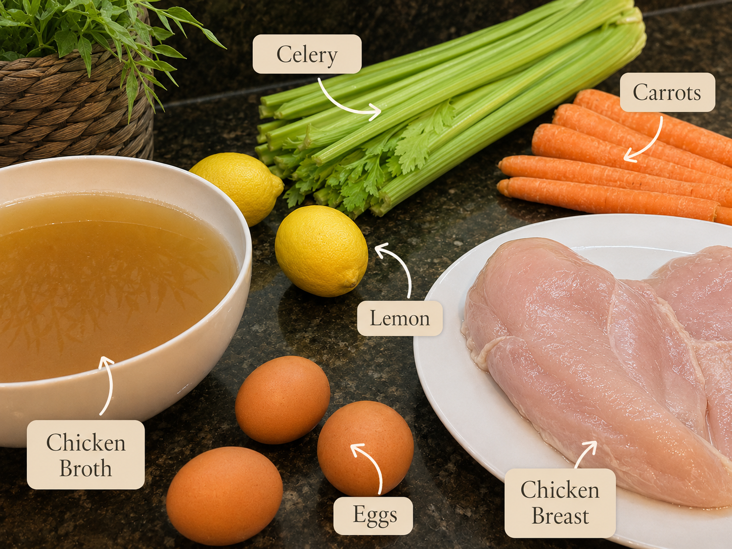 Everything you need, prepped and ready