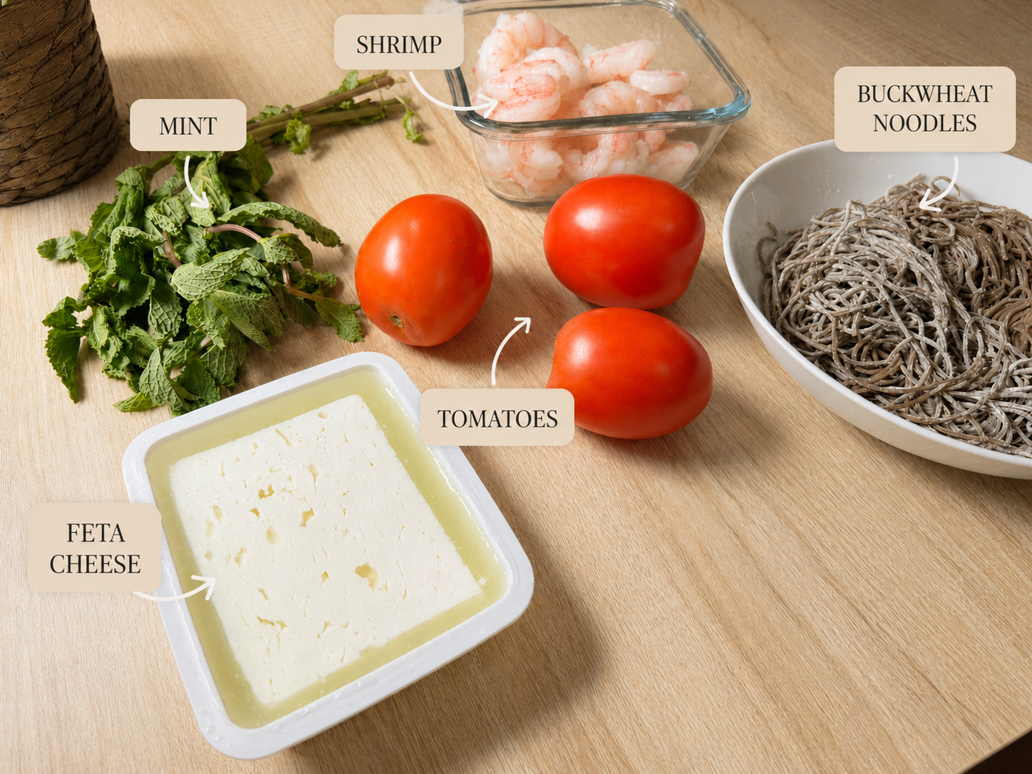 Everything you need, prepped and ready